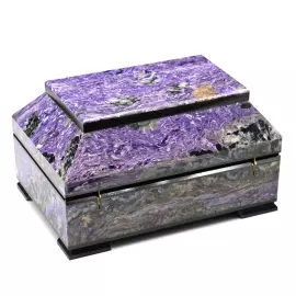 Шкатулка из чароита "Ларец"