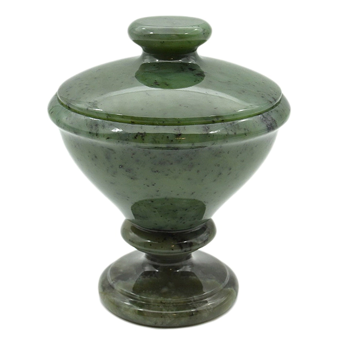 Jade sugar bowl
