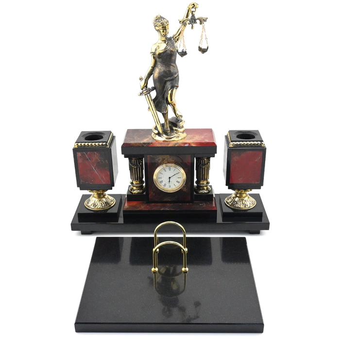 Table set of jasper "Themis"