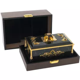 Шкатулка из нефрита "Изыск" Златоуст