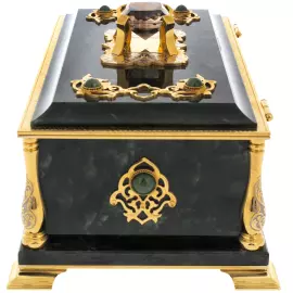 Шкатулка из нефрита "Изыск" Златоуст