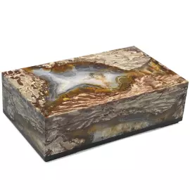 Ларец из агата "Рыба"