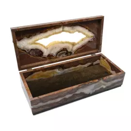 Ларец из агата и долерита "Жеода"