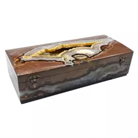 Ларец из агата и долерита "Жеода"