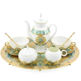 Чайный сервиз Златоуст, на 2 персоны