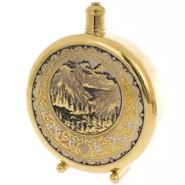 Hunting set "Wolf and bear" with an axe, Zlatoust