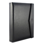 A5 leather-bound diary