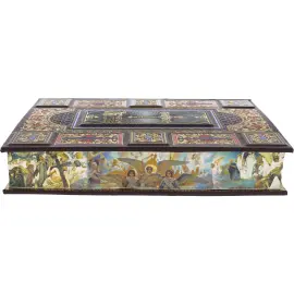 Подарочная книга в кожаном переплёте "Библия с иллюстрациями русских художников" в коробе