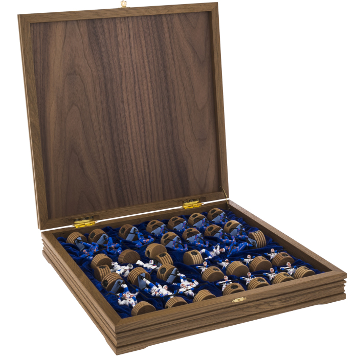 Chess made of oak "Hockey. SKA"