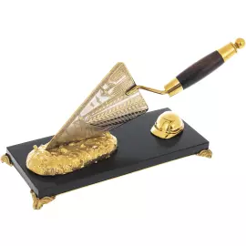 A trowel on a dolerite stand "Gift" Zlatoust