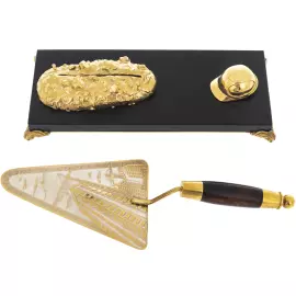 A trowel on a dolerite stand "Gift" Zlatoust