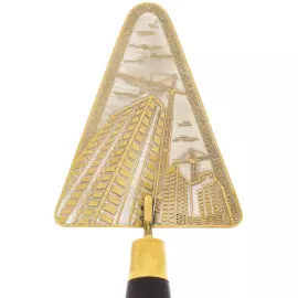 A trowel on a dolerite stand "Gift" Zlatoust