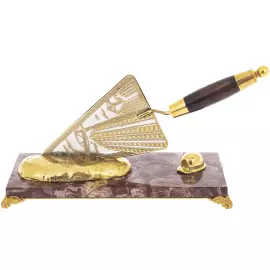 Мастерок на подставке из яшмы "Подарочный" Златоуст