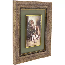 A gift set with a book and a panel "Hunting"