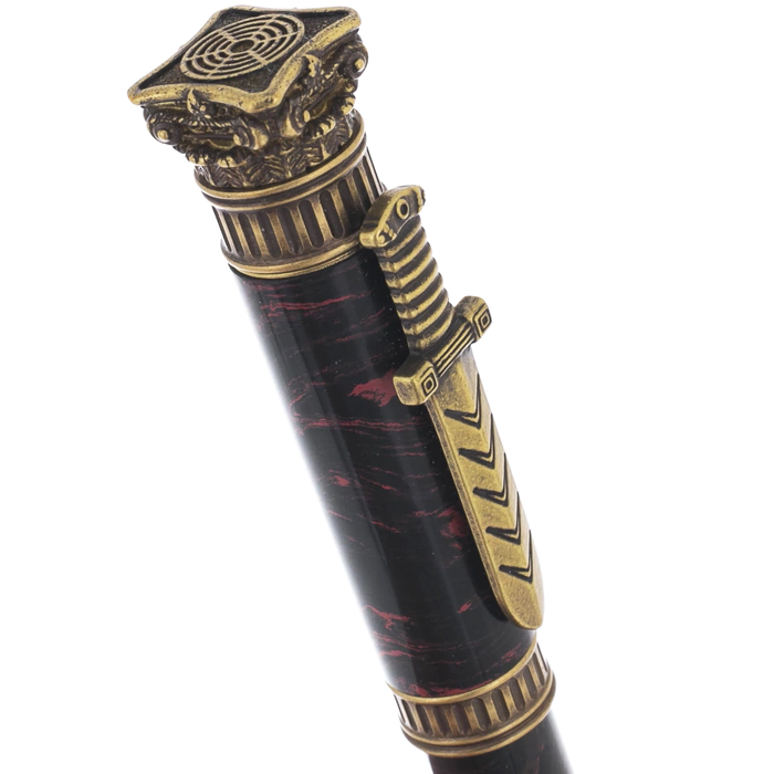 Roller handle made of colored ebony "Zeus"