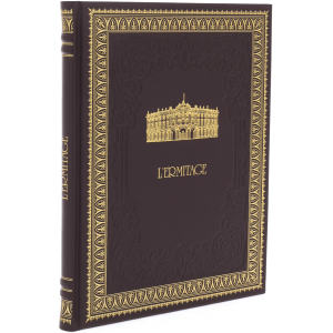 The Hermitage leather-bound book in French