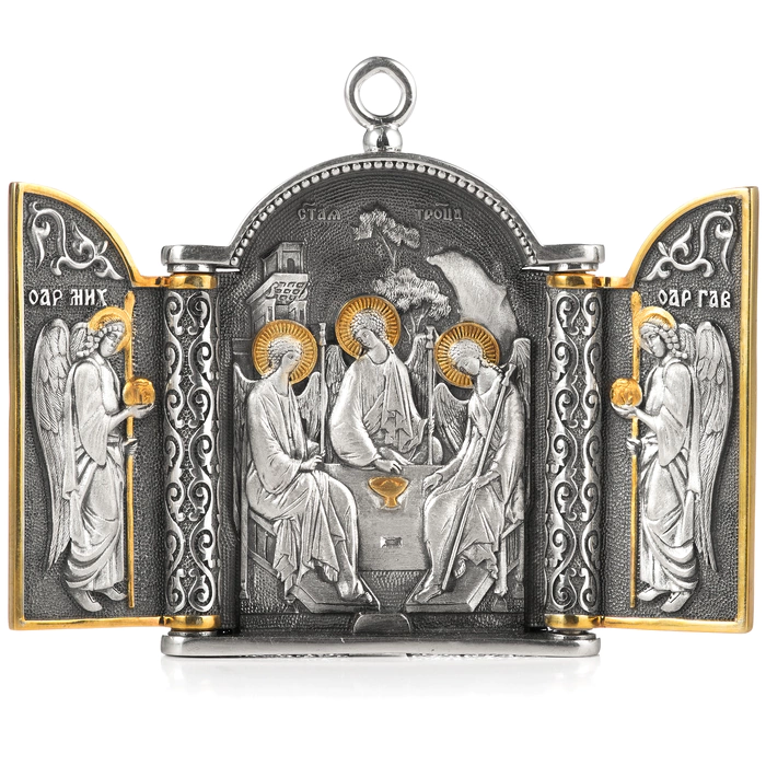 Silver folding "Trinity" small