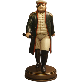 Statuette made of solid alder "Mikhail Kutuzov" from the collection "History of the Russian State"