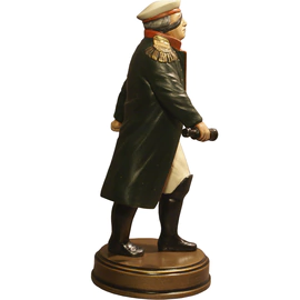 Statuette made of solid alder "Mikhail Kutuzov" from the collection "History of the Russian State"
