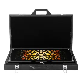 Нарды из ясеня и янтаря "Солнце Арабии" Нарды из ясеня и янтаря "Солнце Арабии"