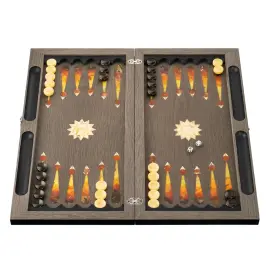 Нарды из ясеня и янтаря "Солнце Арабии" Нарды из ясеня и янтаря "Солнце Арабии"