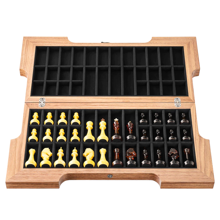 Chess made of amber "Arabic"