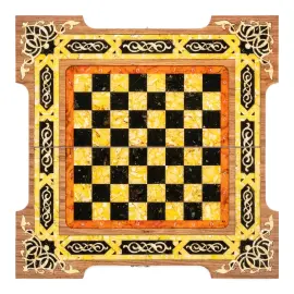 Шахматы из янтаря "Арабские" Шахматы из янтаря "Арабские"