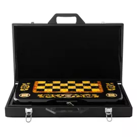 Шахматы из янтаря "Классика" ясень