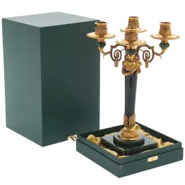 Канделябры из нефрита "Эрмитаж" Канделябры из нефрита "Эрмитаж"