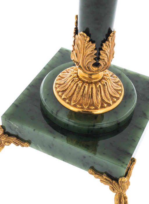 Hermitage jade candelabra