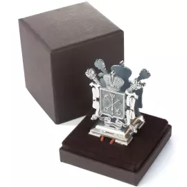 Подставка серебряная для визиток "Петербург"