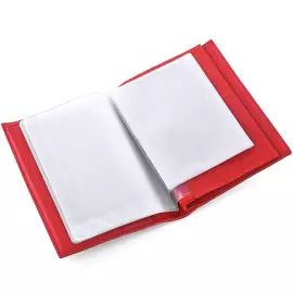 Обложка для документов "Диадема" с серебряной накладкой