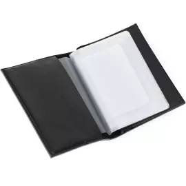 Обложка для документов "СССР" с серебряной накладкой