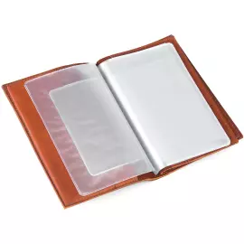 Обложка для документов "Отчизна" с серебряной накладкой