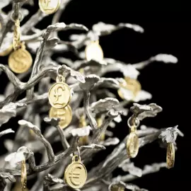 Скульптура "Денежное дерево"