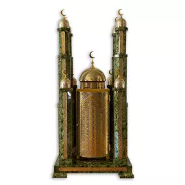 A mosque with the Koran and Hadiths of the Prophet. Zlatoust.