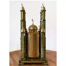 A mosque with the Koran and Hadiths of the Prophet. Zlatoust.