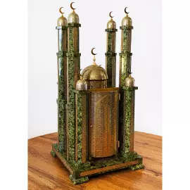 A mosque with the Koran and Hadiths of the Prophet. Zlatoust.