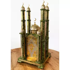 A mosque with the Koran and Hadiths of the Prophet. Zlatoust.