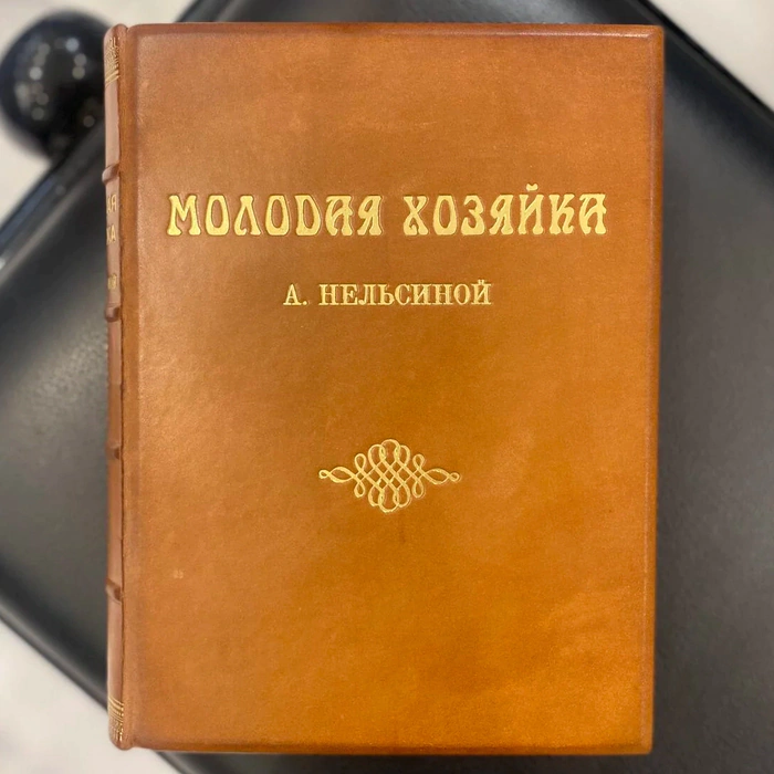 Книга «Молодая хозяйка. Руководство к практической постановке и ведению дома» Нельсина А., Санкт-Петербург, Типография А.С. Суворина «Новое время», 1913 год