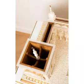 Настольный набор из бивня мамонта "Восточный дворец"