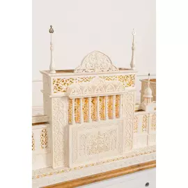 Настольный набор из бивня мамонта "Восточный дворец"