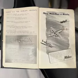 Catalog of the world's aircraft "Jane's All the World's Aircraft" Sampson Low, London, 1945-1946