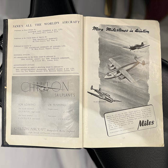 Каталог самолетов мира «Jane’s All the World's Aircraft» Sampson Low, London, 1945-1946 годы
