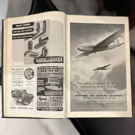 Catalog of the world's aircraft "Jane's All the World's Aircraft" Sampson Low, London, 1945-1946