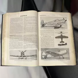Catalog of the world's aircraft "Jane's All the World's Aircraft" Sampson Low, London, 1945-1946
