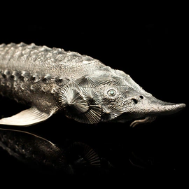 Caviar bowl "Sturgeon"