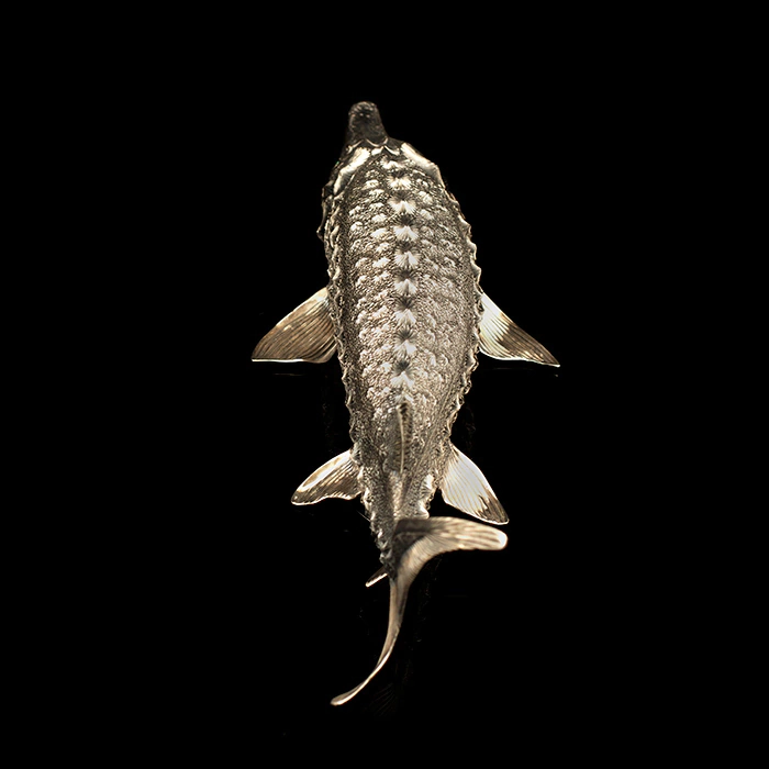 Caviar bowl "Sturgeon"