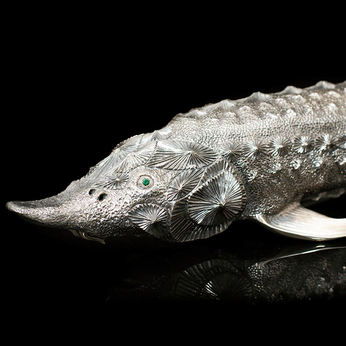 Caviar bowl "Sturgeon"