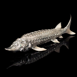 Caviar bowl "Sturgeon"